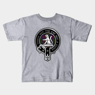 Clan MacGowan Crest & Tartan Kids T-Shirt